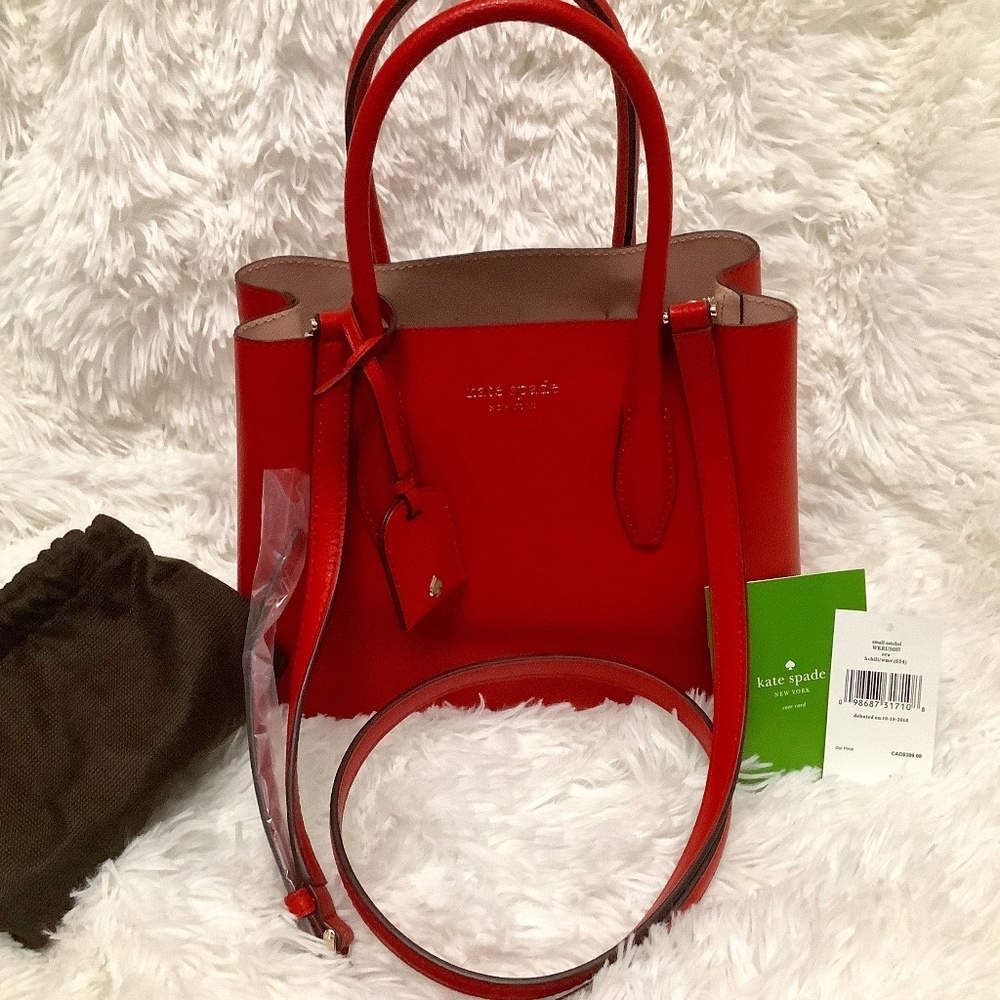 COPY - NWT Kate Spade Small Red Eva Satchel
